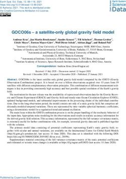 GOCO06s - a satellite-only global gravity field model - ESSD