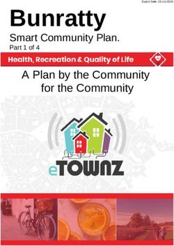 Bunratty A Plan by the Community for the Community - eTownz