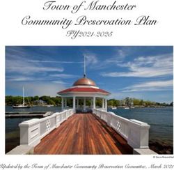 Town of Manchester Community Preservation Plan - FY2021-2025 - Updated by the Town of Manchester Community Preservation Committee, March 2021
