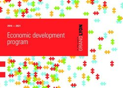 Economic development program 2016 2021