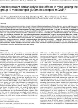 Antidepressant and anxiolytic-like effects in mice lacking the group III metabotropic glutamate receptor mGluR7
