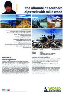 The ultimate nz southern alps trek with mike wood - Peregrine Travel ...