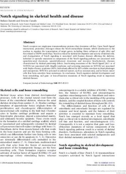Notch signaling in skeletal health and disease - European ...