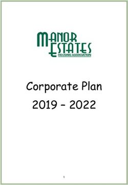 Corporate Plan 2019 2022 - Aspen People