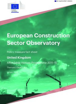 European Construction Sector Observatory - United Kingdom Policy measure fact sheet