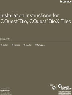 INSTALLATION INSTRUCTIONS FOR CQUESTBIO, CQUESTBIOX TILES - CONTENTS ENGLISH FRANÇAIS