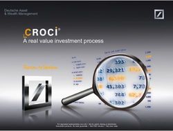 A real value investment process