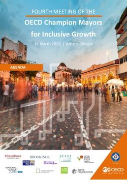 OECD Champion Mayors for Inclusive Growth - 18 March 2019 | Athens, Greece FOURTH MEETING OF THE - Inclusive growth at the ...