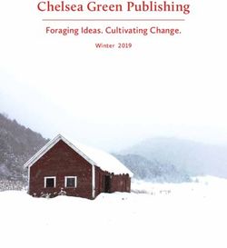 Chelsea Green Publishing - Foraging Ideas. Cultivating Change. Winter 2019
