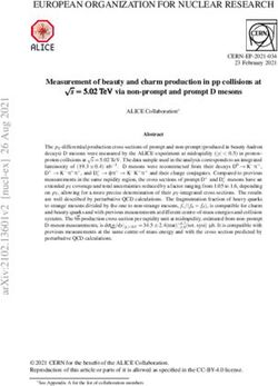 EUROPEAN ORGANIZATION FOR NUCLEAR RESEARCH