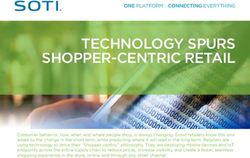 TECHNOLOGY SPURS SHOPPER-CENTRIC RETAIL - Soti