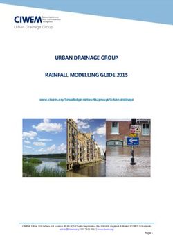 URBAN DRAINAGE GROUP RAINFALL MODELLING GUIDE 2015 - CIWEM