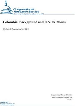Colombia: Background and U.S. Relations - Updated December 16, 2021 - FAS Project on ...