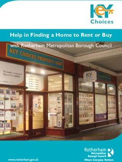 Help in Finding a Home to Rent or Buy - with Rotherham Metropolitan Borough Council