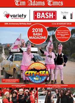 2018 BASH MAGAZINE - Variety Australia