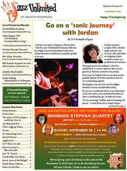 Go on a 'sonic journey' with Jordan - Jazz Unlimited