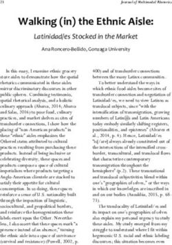 Walking (in) the Ethnic Aisle: Latinidad/es Stocked in the Market - The Journal of Multimodal ...