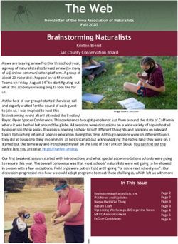 The Web - Iowa Association of Naturalists