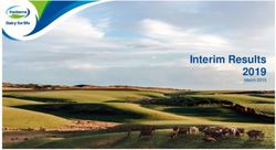 Interim Results 2019 March 2019 - Fonterra