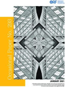 JANUARY 2021 - Observer Research Foundation