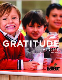 REPORT 2018-2019 - Harvest Manitoba