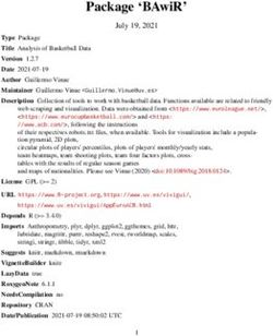 Package 'BAwiR' July 19, 2021 - CRAN