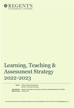 Learning, Teaching & Assessment Strategy 2022-2023
