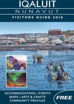 IQALUIT VISITORS GUIDE 2019 - COMMUNITY PROFILES FREE - Northern News Services