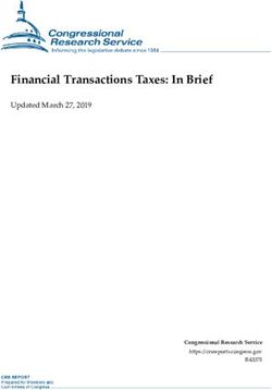 Financial Transactions Taxes: In Brief - Updated March 27, 2019 - Federation of American ...