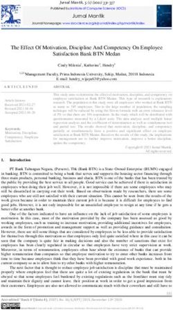 The Effect Of Motivation, Discipline And Competency On Employee Satisfaction Bank BTN Medan