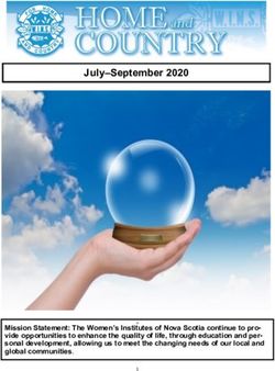 July-September 2020 - Women's Institutes of ...