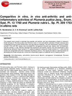 Comparitive in vitro, in vivo anti-arthritic and anti-inflammatory activities of Plumeria pudica Jacq., Enum. Syst. Pl. 13 1760 and Plumeria ...