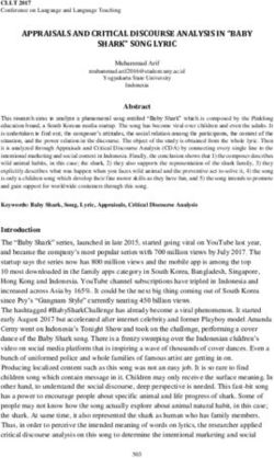 APPRAISALS AND CRITICAL DISCOURSE ANALYSIS IN "BABY SHARK" SONG LYRIC