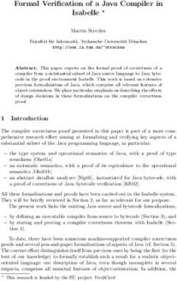 Formal Verification of a Java Compiler in Isabelle
