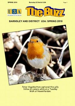 BARNSLEY AND DISTRICT U3A: SPRING 2018 - Peter Higginbottom captured this jolly fellow on camera while on a Tuesday Walk at Newmillerdam - U3A ...