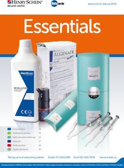 Essentials Valid until 31 March 2019