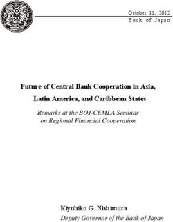 Future of Central Bank Cooperation in Asia, Latin America, and Caribbean States - Kiyohiko G. Nishimura