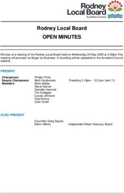 OPEN MINUTES Rodney Local Board - Agendas and ...