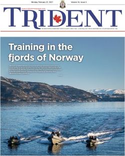 Training in the fjords of Norway - Trident Newspaper