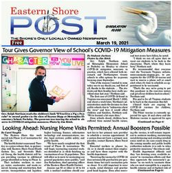 Tour Gives Governor View of School's COVID-19 Mitigation Measures - Eastern Shore Post