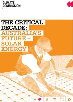 THE CRITICAL DECADE: AUSTRALIA'S FUTURE - SOLAR ENERGY - Climate Council