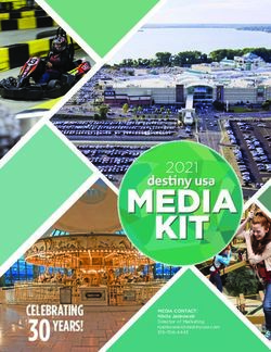 MEDIA KIT CELEBRATING YEARS! - Destiny USA