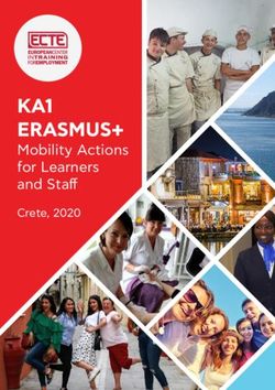 KA1 ERASMUS+ Mobility Actions for Learners and Staff - Crete, 2020 - European Center in Training for Employment