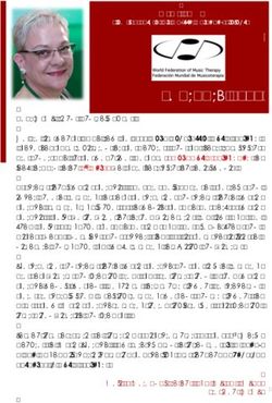 February 2020 WFMT BUZZ - British Association for Music Therapy