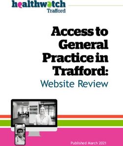 Website Review - Published March 2021 - Healthwatch England