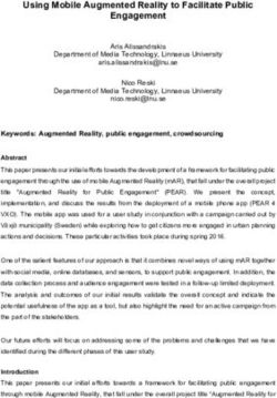 Using Mobile Augmented Reality to Facilitate Public Engagement