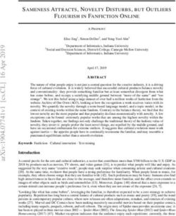 SAMENESS ATTRACTS, NOVELTY DISTURBS, BUT OUTLIERS FLOURISH IN FANFICTION ONLINE