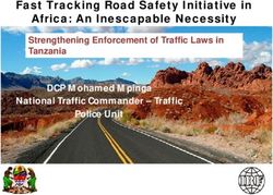 Fast Tracking Road Safety Initiative in Africa: An Inescapable Necessity - DCP Mohamed Mpinga National Traffic Commander - Traffic Police Unit