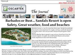 The Journal Barbados or Bust Sandals Resort is open Safety, Great weather, food and beaches - Oscartek