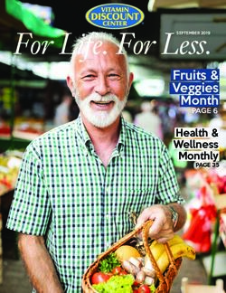 For Life. For Less. Fruits & Veggies Month - Health & Wellness Monthly - Vitamin Discount Center